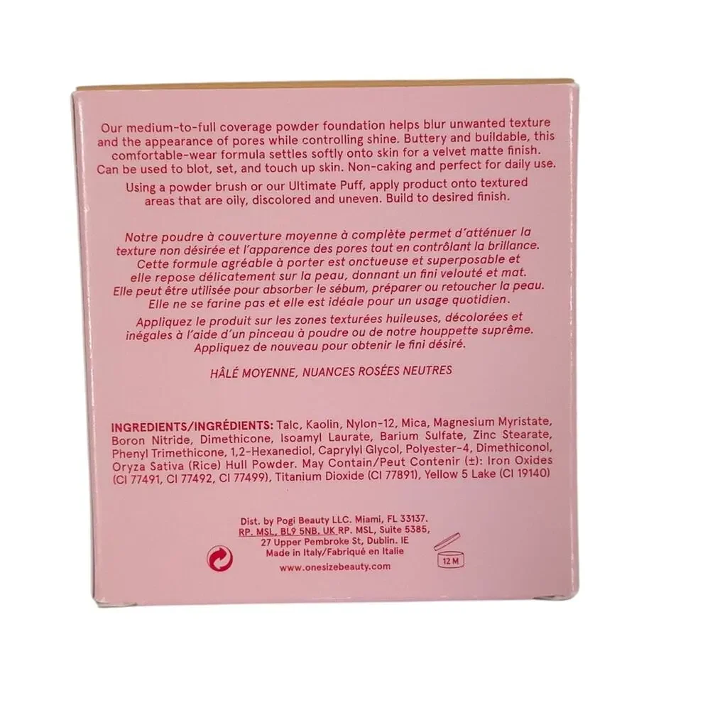 One/Size Turn Up The Base Versatile Foundation Powder Medium 4